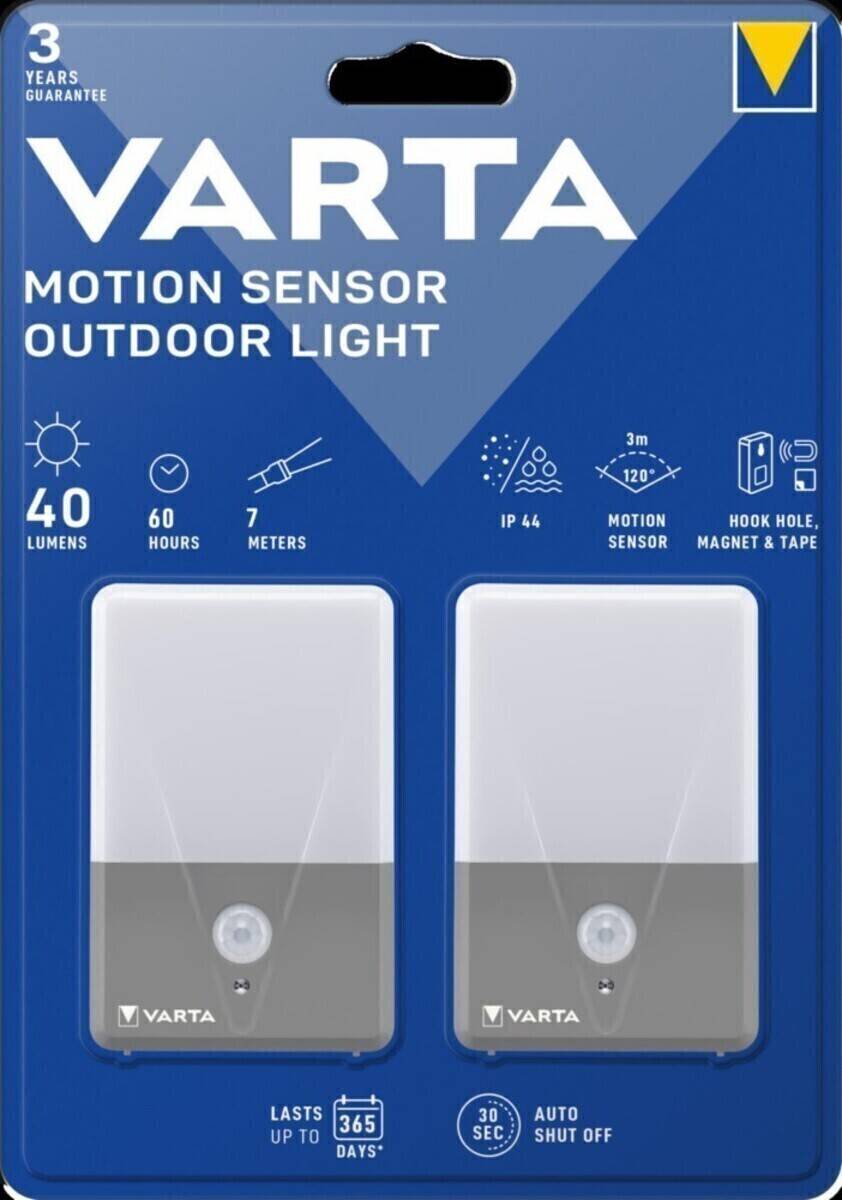Varta Cons.Varta VARTA Motion Sensor Outdoor Light TWINP