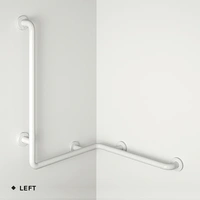 pba 01 Duschhandlauf rechts 760x760mm, aus Nylon, mit Brausehalterstange 1160mm pba 01 Duschhandlauf rechts 760x760mm, aus Nylon, mit Brausehalterstange 1160mm