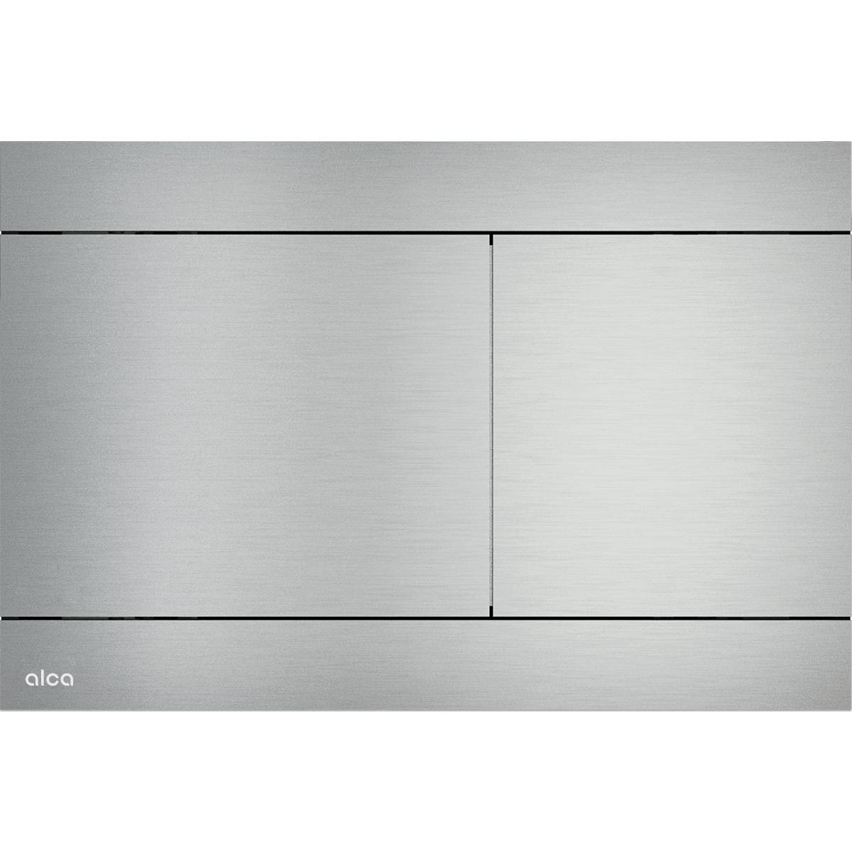 Alcadrain WC - Betätigungsplatte FUN-INOX Halbmatt Edelstahl