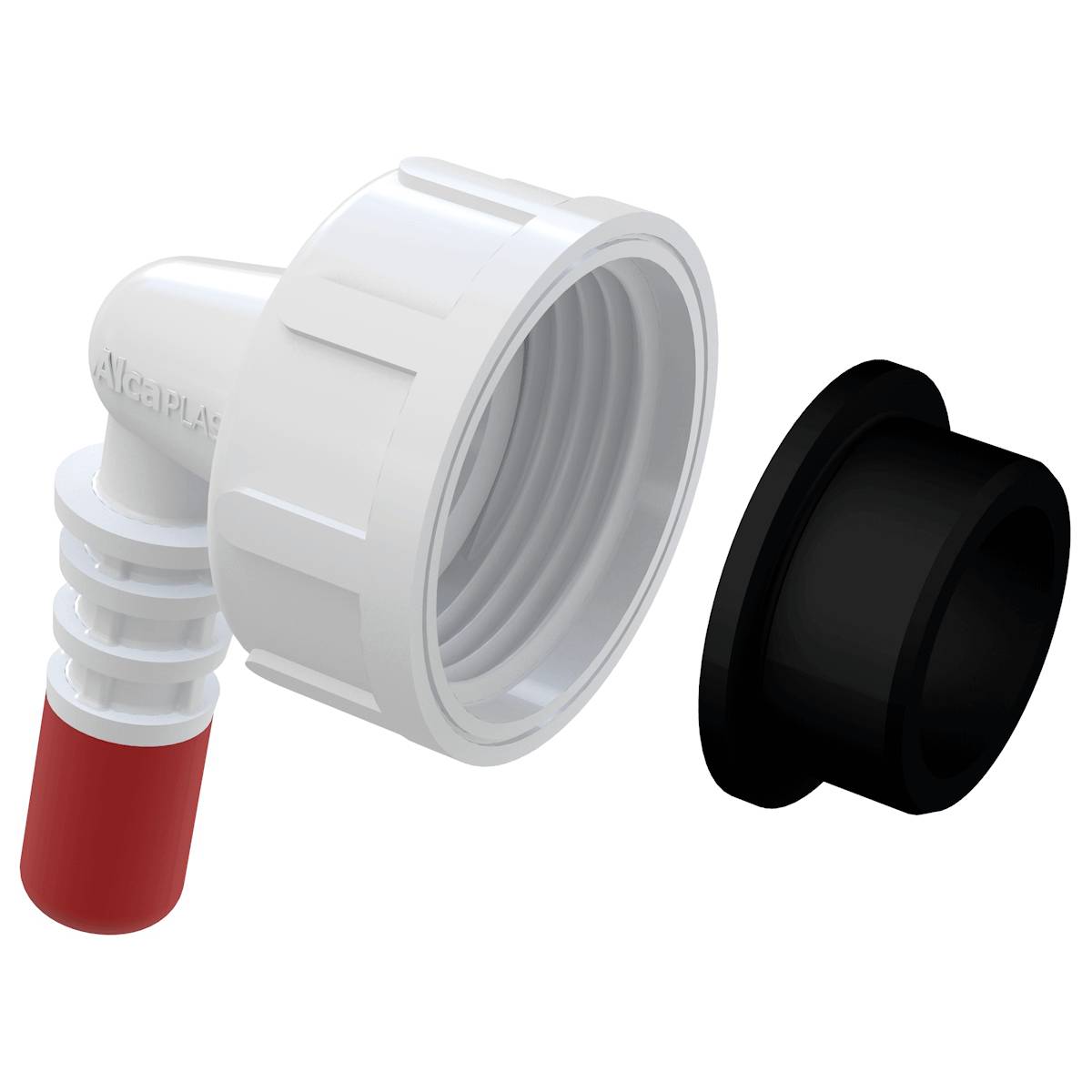 Alcadrain Gerätenanschluss komplett G1" 8–16 mm Schlauchanschluss