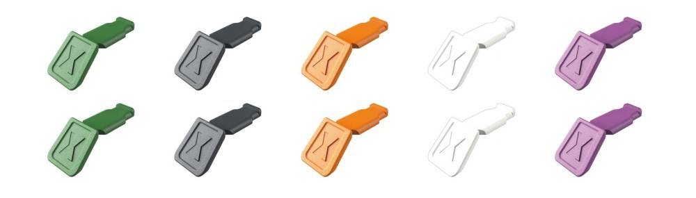Knipex-Werk ColorCode Clips 00 61 10 C V02(VE10)