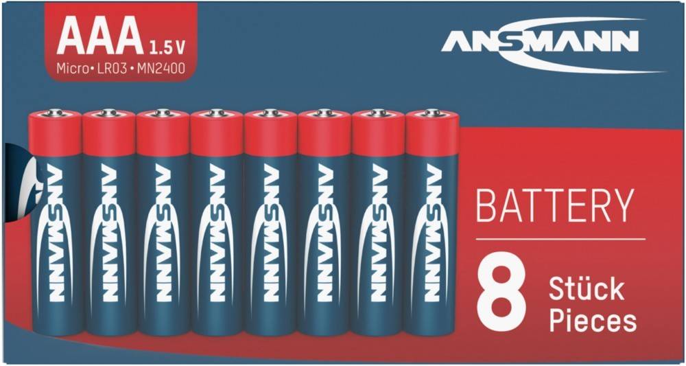 Hückmann Batterie 1,5V Micro AAA 133250(VE 8)