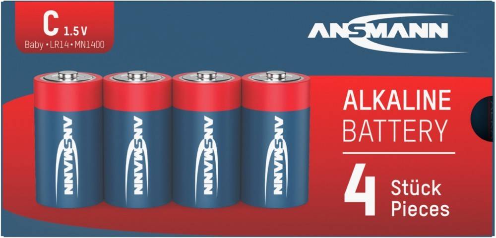 Hückmann Batterie 1,5V Baby C 133253(VE 4)