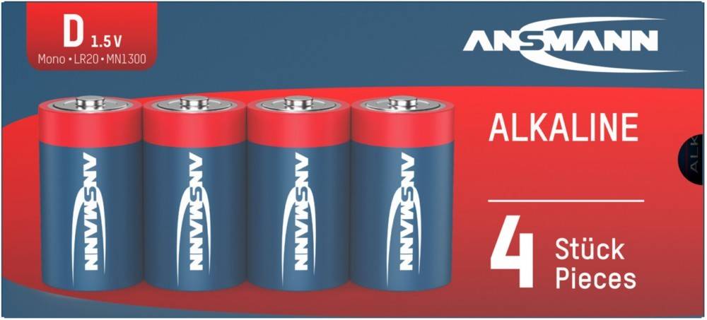 Hückmann Batterie 1,5V Mono D 133254(VE 4)