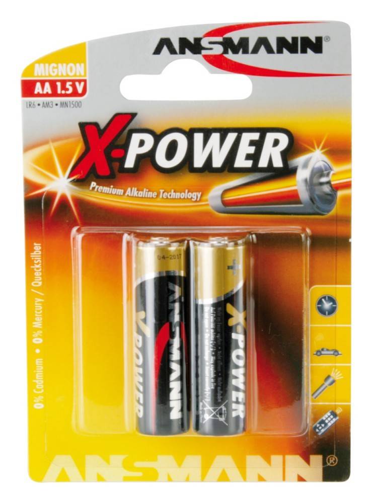 Hückmann Batterie 1,5V Mignon AA 133315(VE 2)