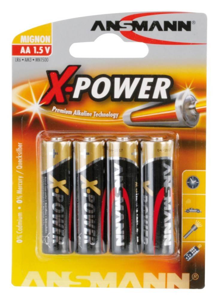 Hückmann Batterie 1,5V Mignon AA 133316(VE 4)