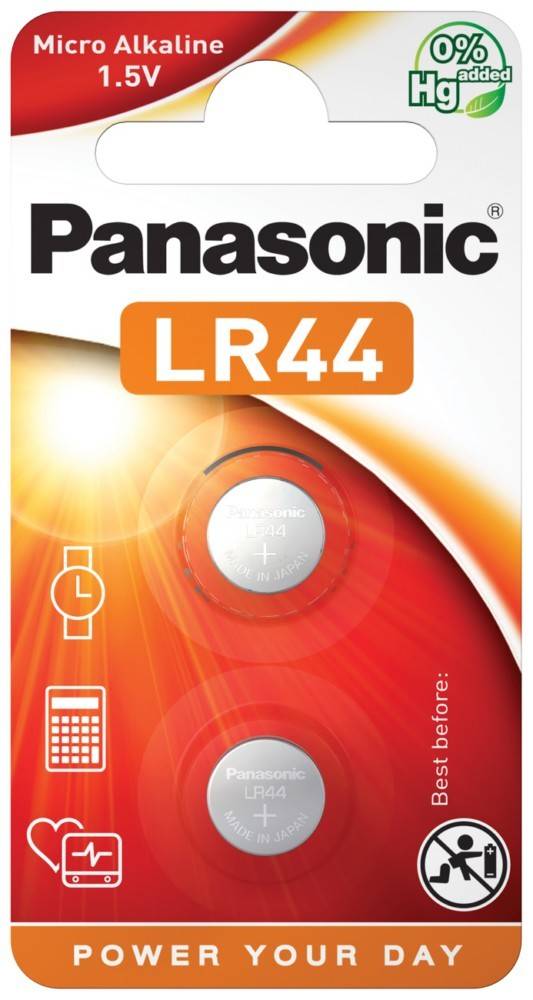 Hückmann Knopfzelle 1,5V LR-44EL/2B(VE 2)