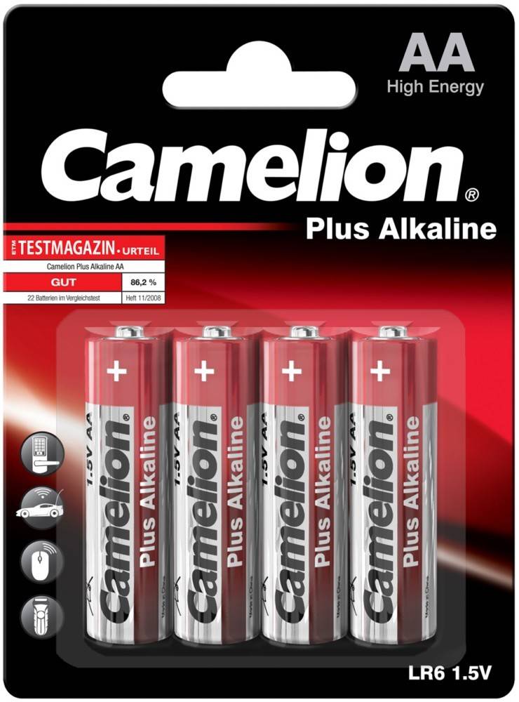 Hückmann Batterie 1,5V Mignon AA LR6/Mignon/BP4(VE 4)