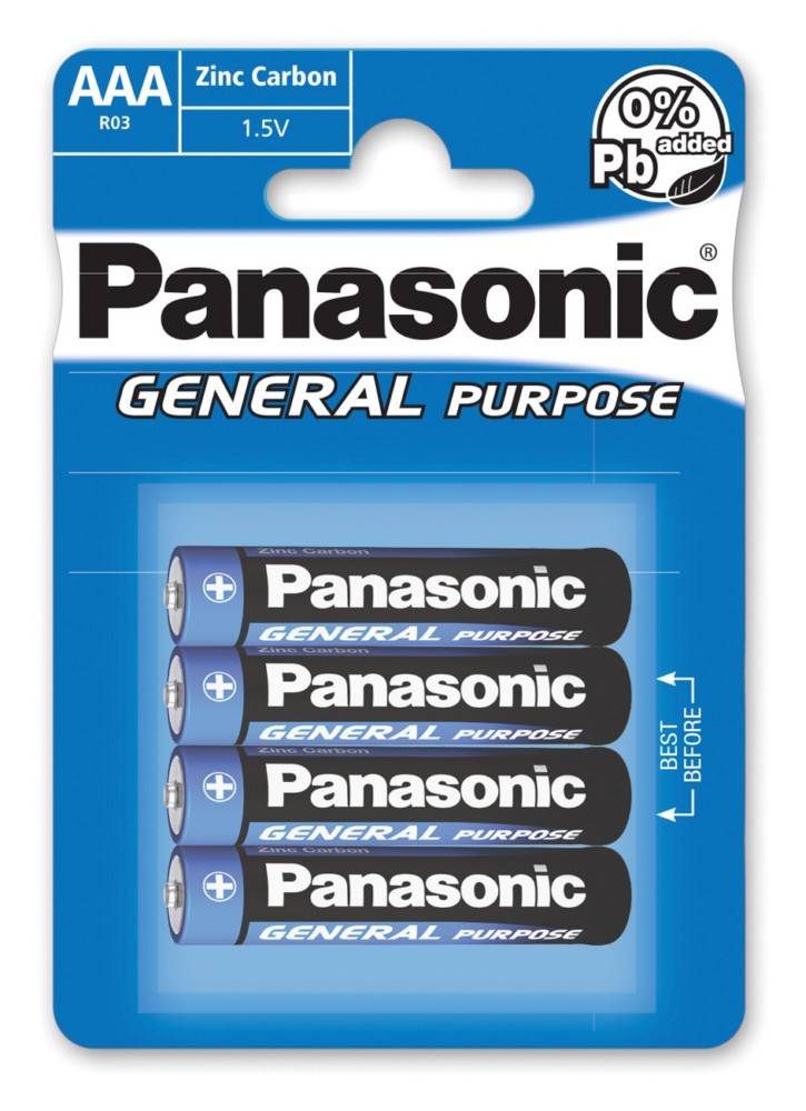 Hückmann Batterie 1,5V Micro AAA R03BE/4BP(VE 4)