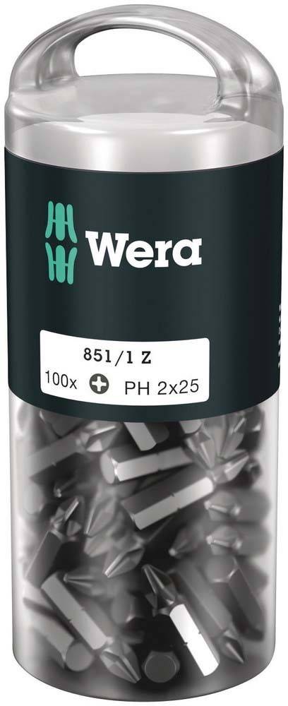 Wera Werk Phillips-Recess Bit 072441(VE100)