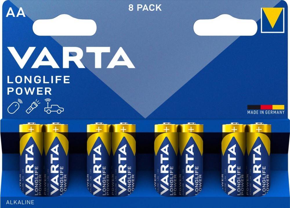Varta Cons.Varta Batterie Longl.Power AA 4906 Bli.8