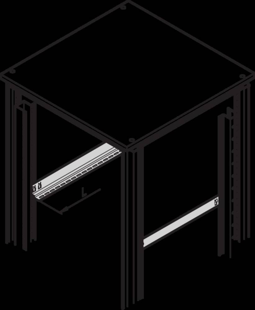 Schroff Gleitschiene 21127198 (VE10)