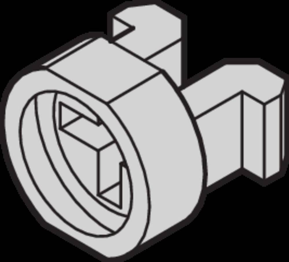 Schroff Kunststoffnippel 21100591 (VE100)