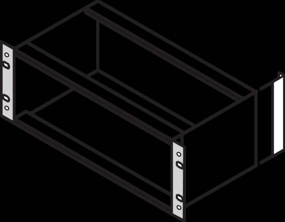 Schroff 19" Winkel 24564498 (VE2)