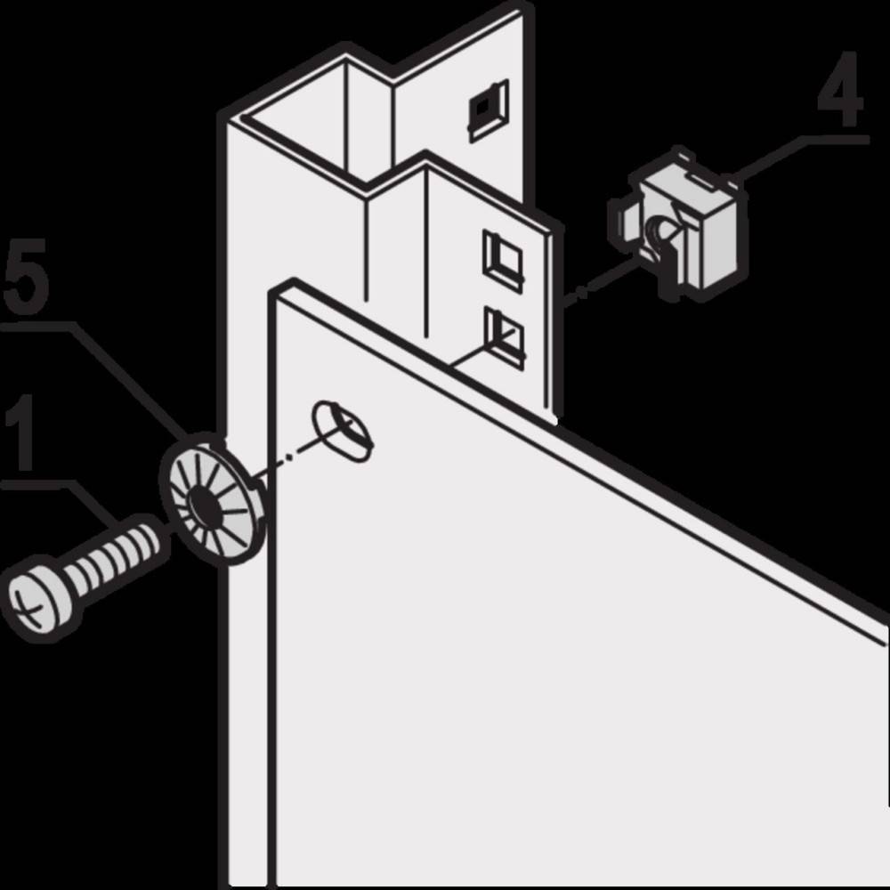 Schroff Käfigmutter 21120131 (VE10)
