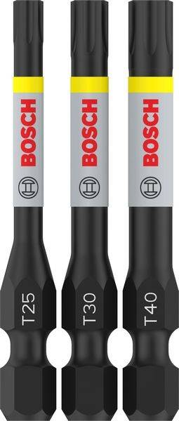 Bosch Power Tools PRO T Impact Bit Set, T25, 2608521U55VE(3)