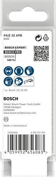 Warnhinweise für Gehör- und Augenschutz, Handschuhgebrauch und Befestigung lockerer Kleidung. Bosch Kontaktinformationen: Stuttgart, Deutschland.