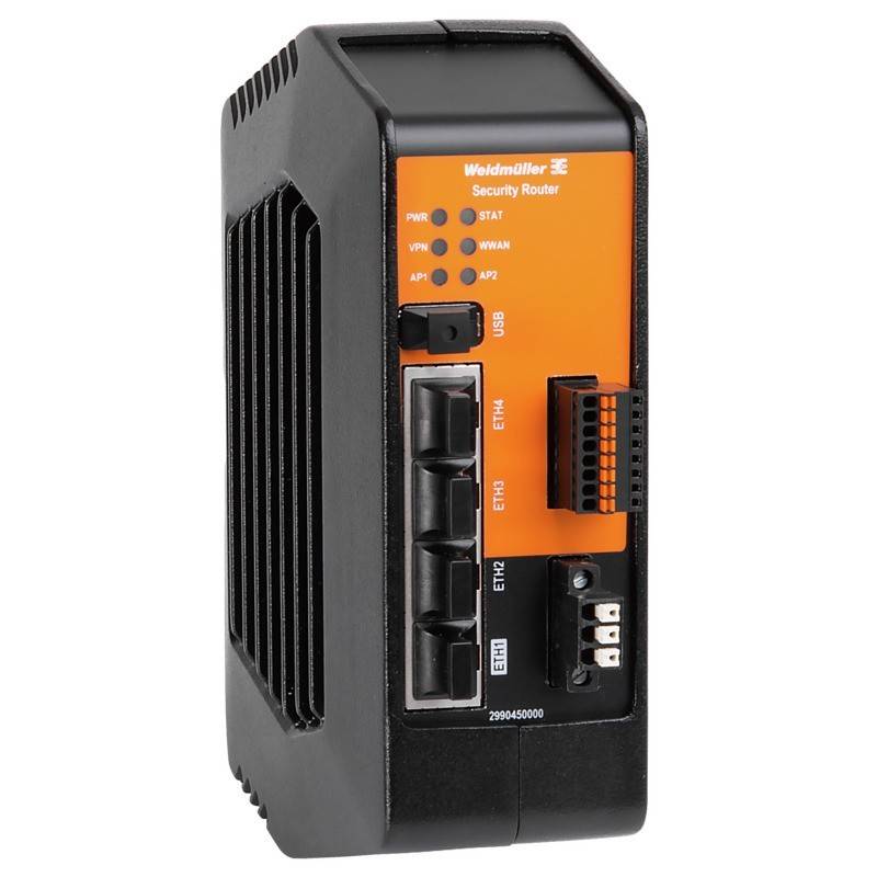 Weidmüller Router 4x RJ45 IE-SR-4GT-M