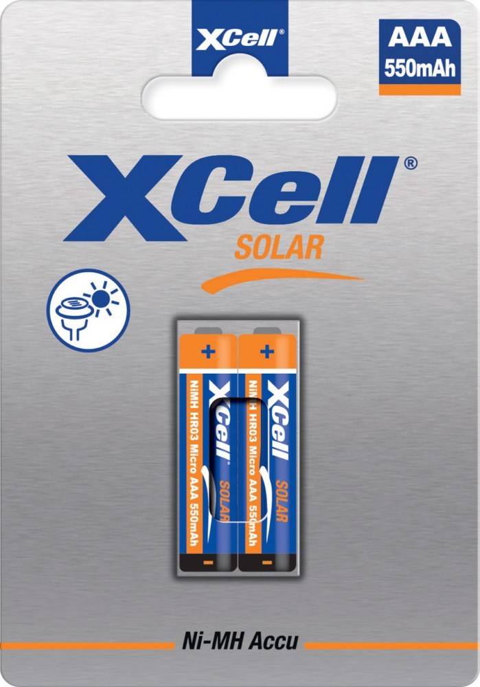 Hückmann Xcell Solar Accus X550AAA X550AAA solar (Bli2)