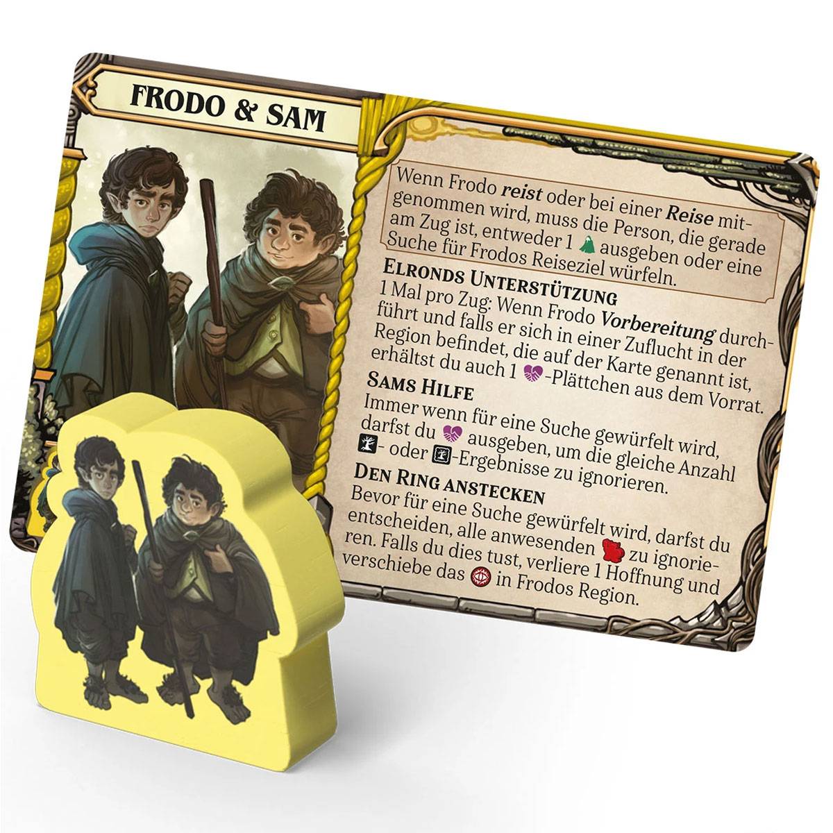 Z-MAN Games Der Herr der Ringe: Das Schicksal Der Gemeinschaft (DE) - Kooperatives Brettspiel