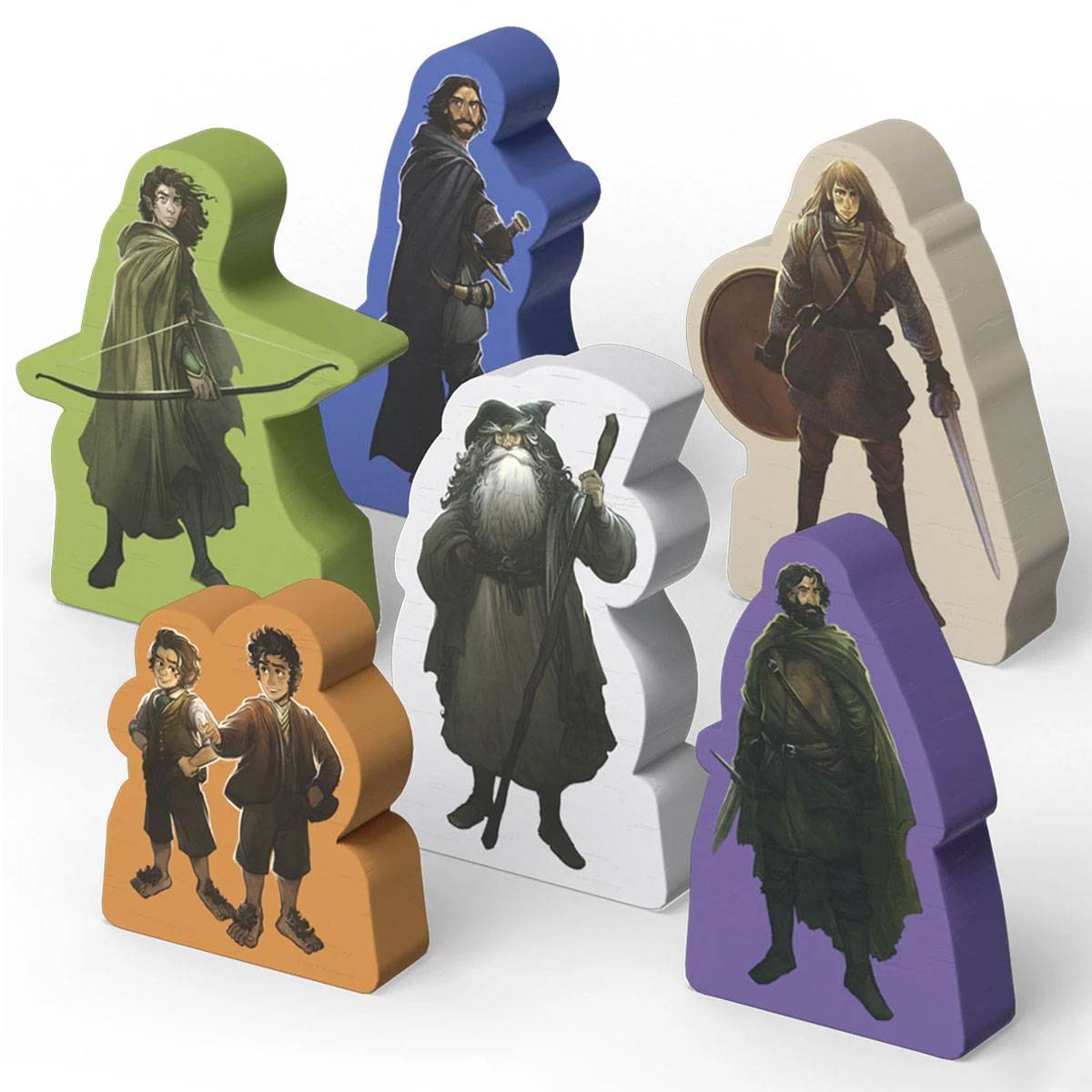 Z-MAN Games Der Herr der Ringe: Das Schicksal Der Gemeinschaft (DE) - Kooperatives Brettspiel