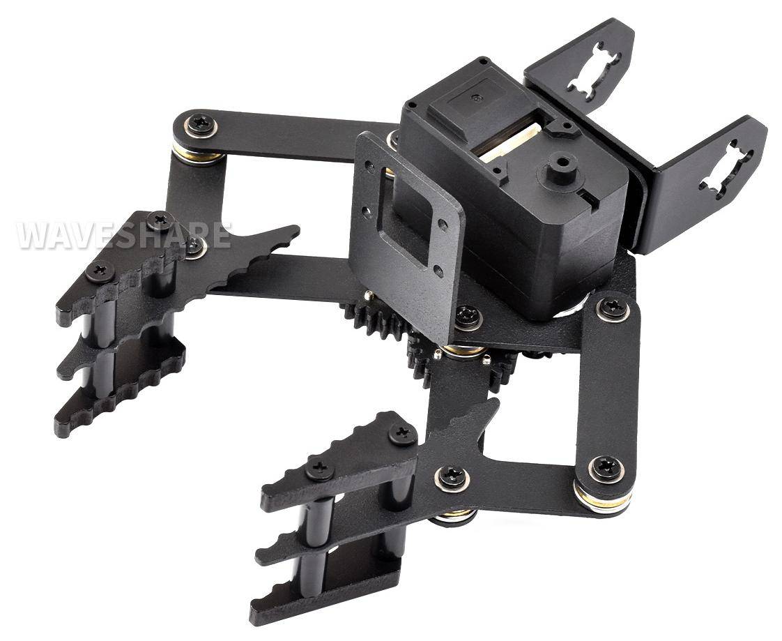 Waveshare Gripper-A, Roboter-Greifer mit ST3215-Bus-Servo, 0-80mm Greifweite, TTL, 9-12,6V