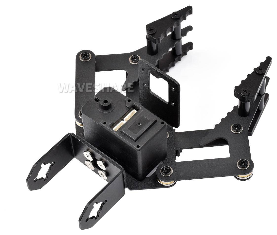 Waveshare Gripper-A, Roboter-Greifer mit ST3215-Bus-Servo, 0-80mm Greifweite, TTL, 9-12,6V