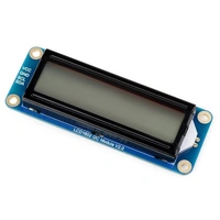 Waveshare LCD1602 I2C Display Modul, 16x2 Zeichen-LCD, AiP31068 Treiber, 3,3-5V - Farbe: Grau Waveshare LCD1602 I2C Display Modul, 16x2 Zeichen-LCD, AiP31068 Treiber, 3,3-5V - Farbe: Grau