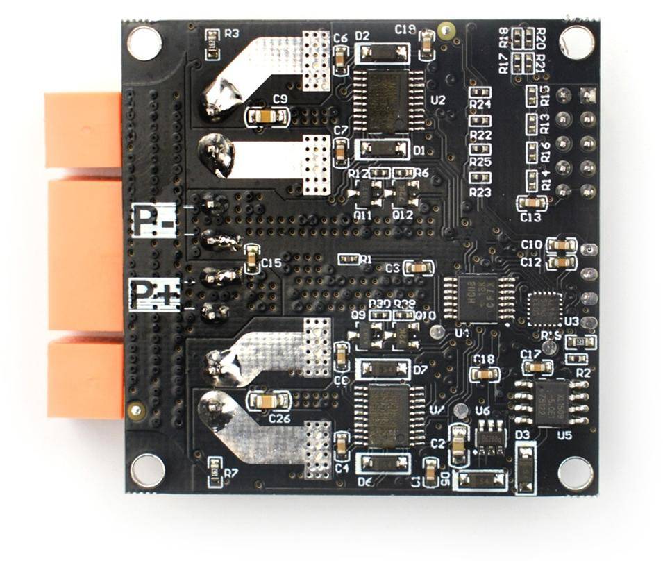 DFRobot Dual-Channel DC Motor Driver-12A, PWM, 6,5-37V, 12A kontinuierlich, 70A Spitzenstrom