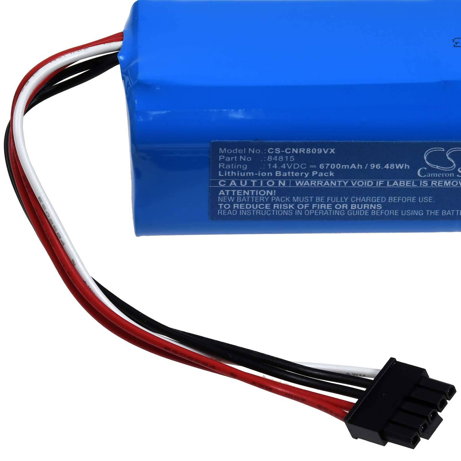 Powery Akku für Cecotec Conga 8090 Ultra Saugroboter, 14,4V, Li-Ion