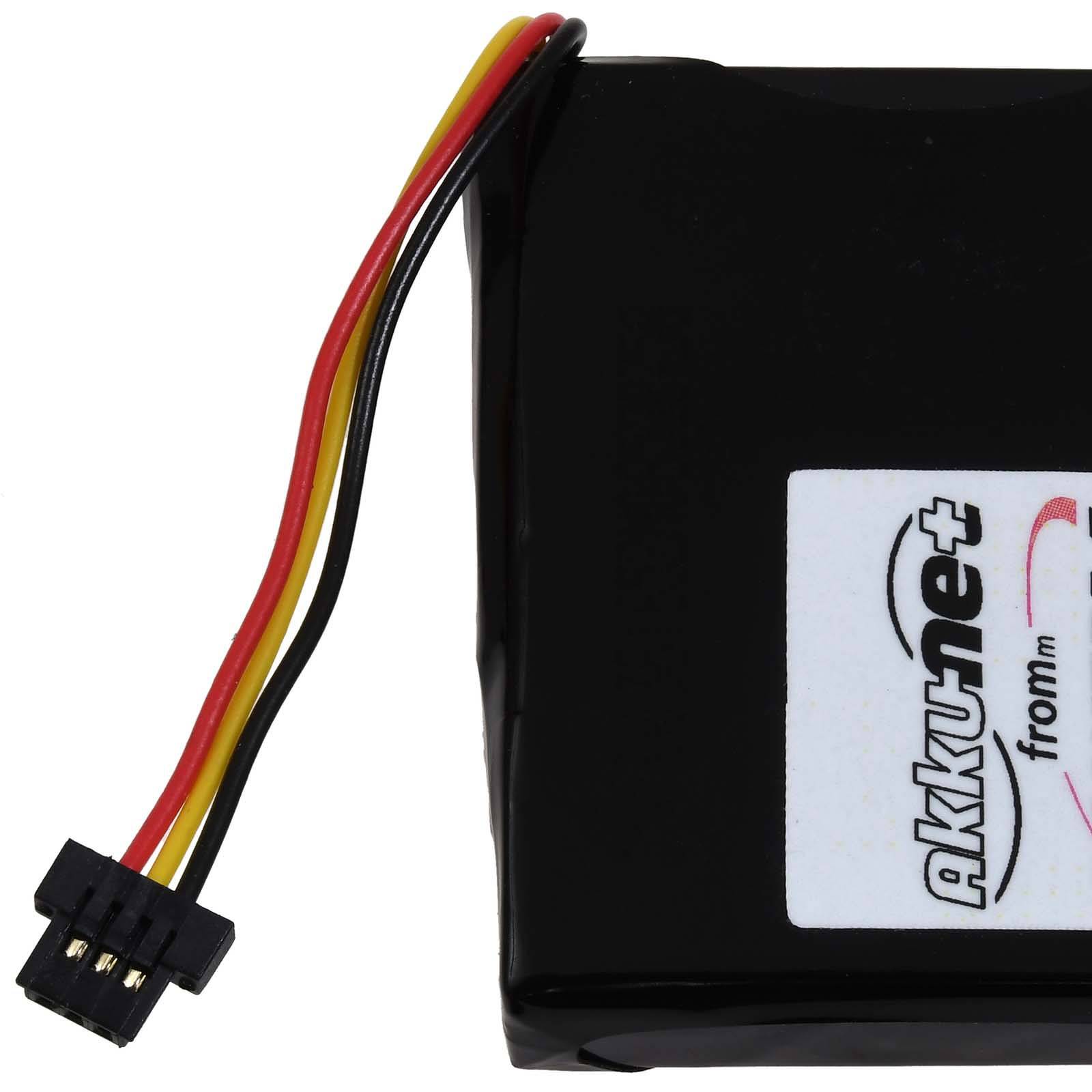 Powery Akku für TomTom 4AL51 Navigationsgerät, 3,7V, Li-Ion