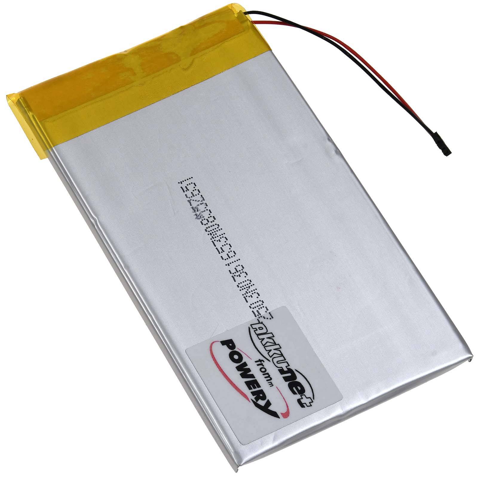 Powery Akku für Kobo N204-KBO-B E-Book Reader, 3,7V, Li-Polymer