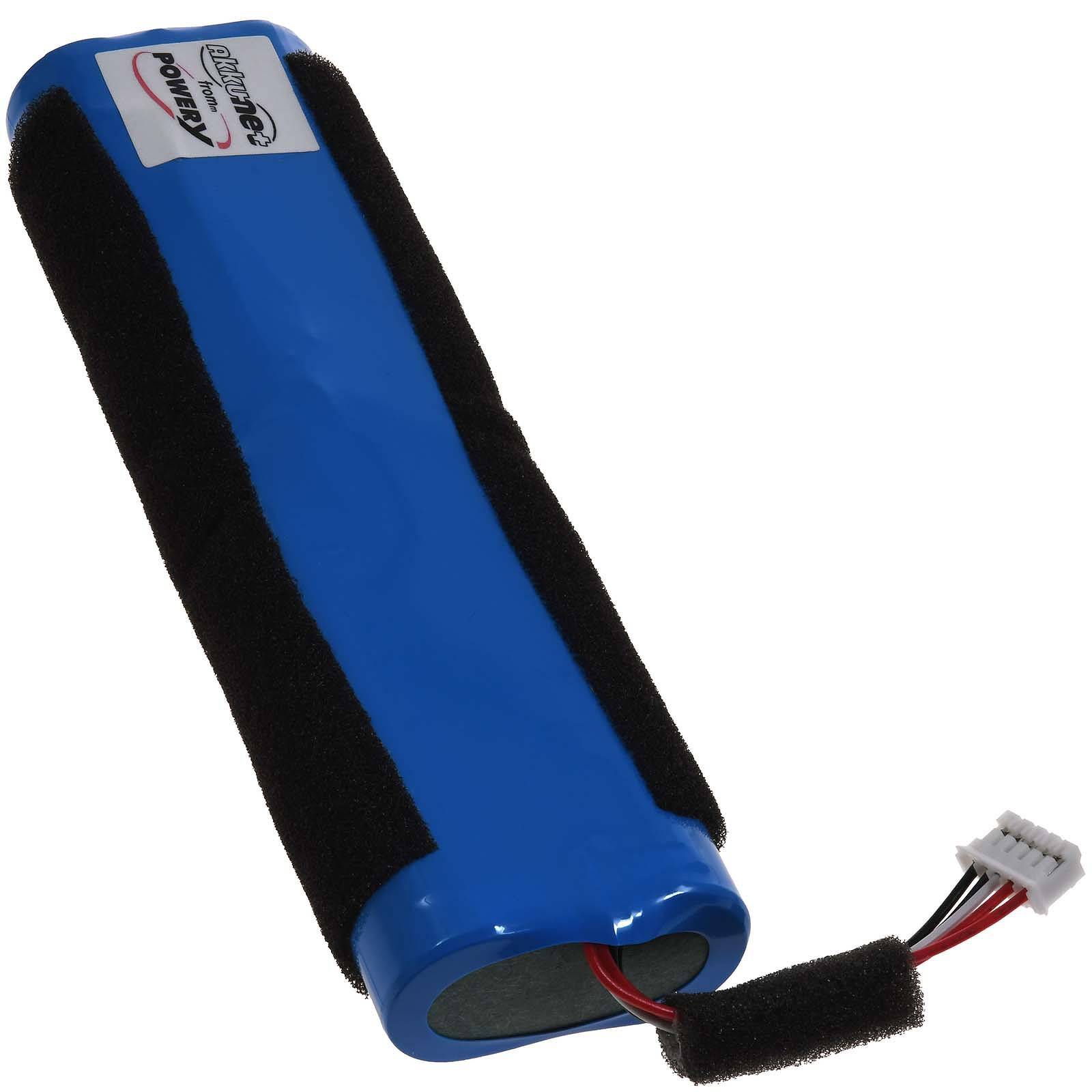 Powery Akku kompatibel mit Teufel Typ INR18650-2S2P, 7,4V, Li-Ion