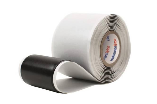 Hellermann HTAPE-POWER660-RM-EPR/IIR-BK HelaTape Kautschukband 711-00307 Install.Baumaterial