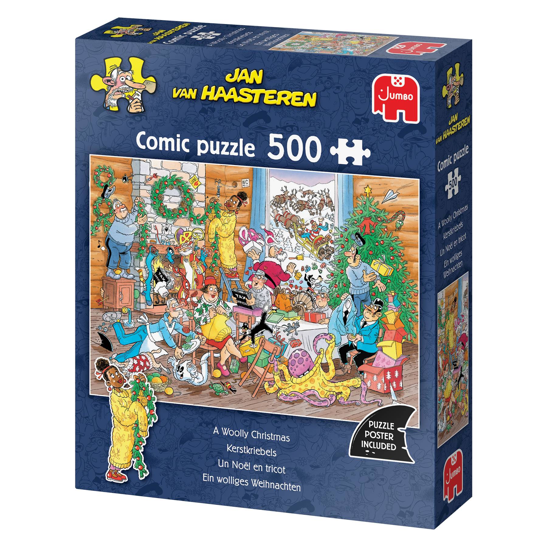 Jan van Haasteren, Ein wolliges Weihnachten, 500 Teile Puzzle