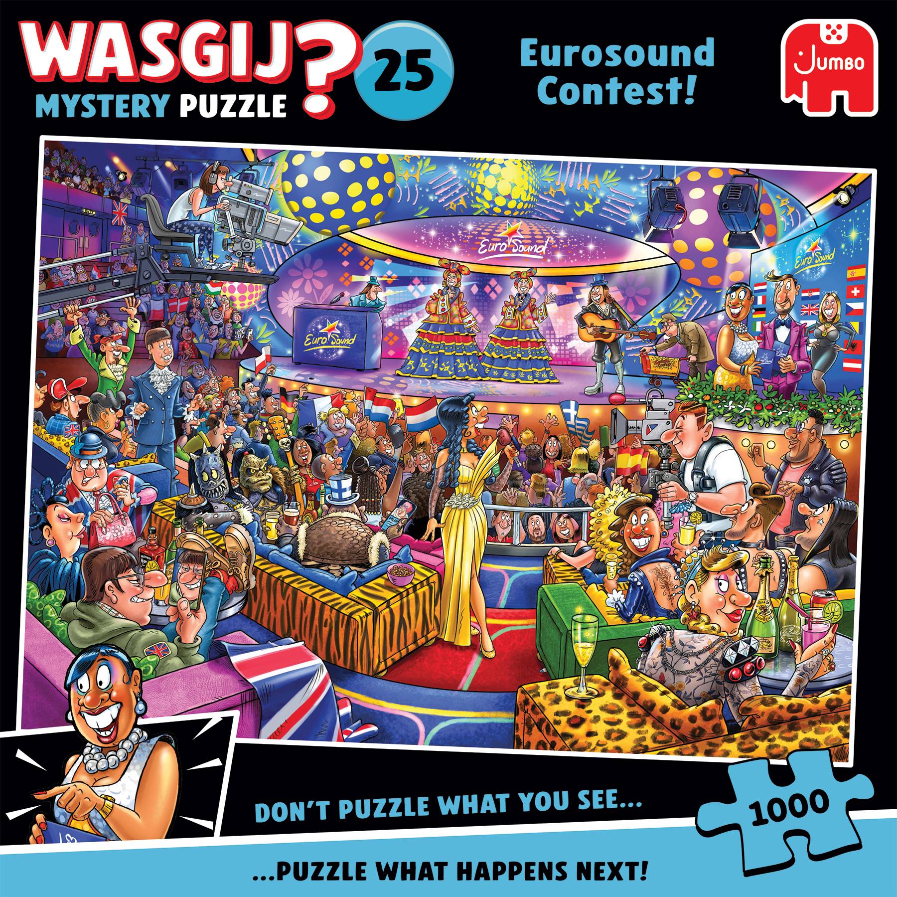 Wasgij Mystery 25, Eurosound Contest, 1000 Teile Puzzle