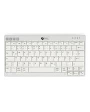 BakkerElkhuizen UltraBoard 950 V2, Tenkeyless (80 - 87 %), Verkabelt & Kabellos, USB + Bluetooth, Scherenschalter, QWERTY, Dunkles Grau, Hellgrau