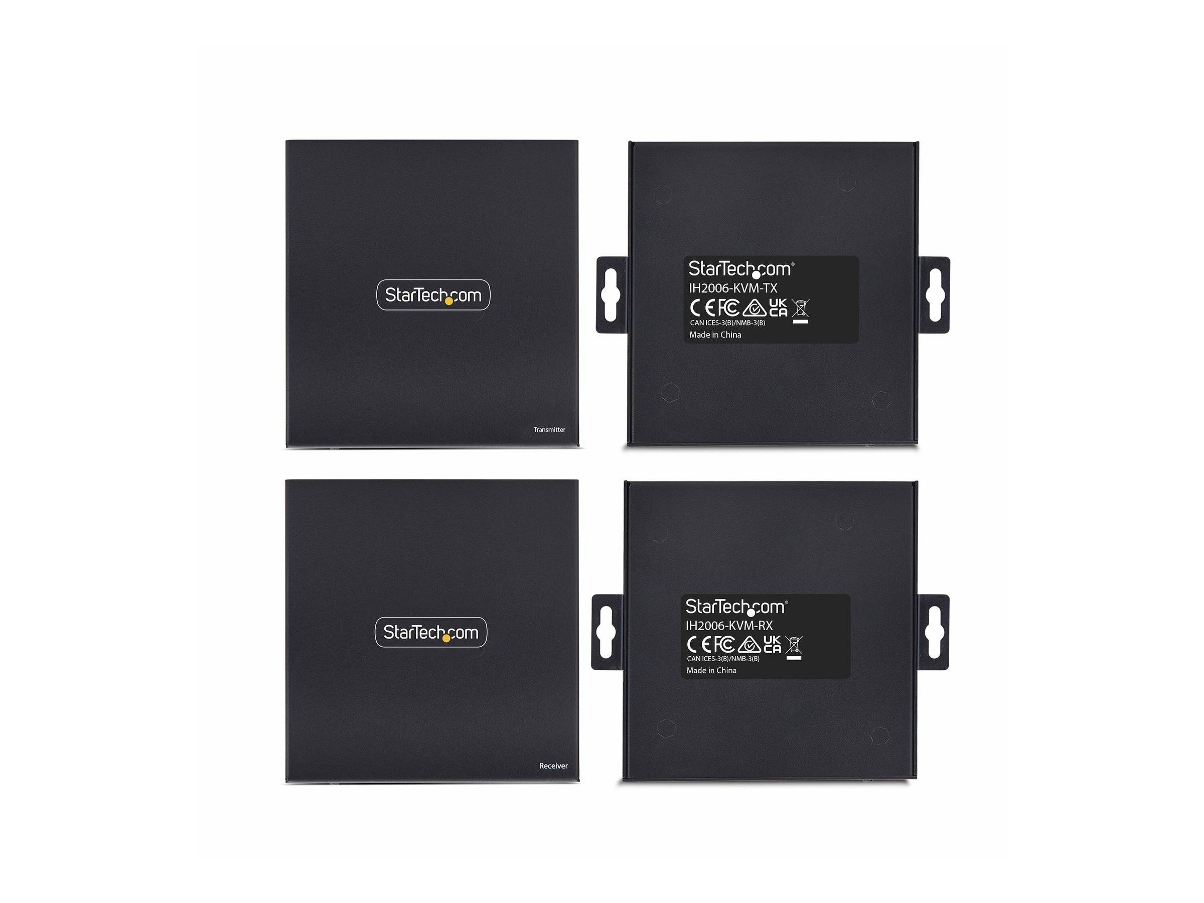 StarTech.com HDMI KVM Extender Over IP Network4K 60Hz - Driverless -
