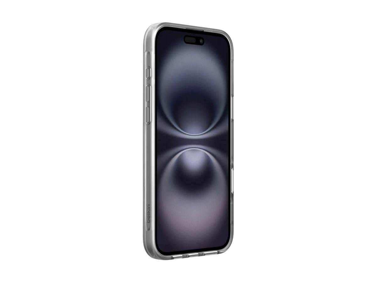 Belkin SheerForce Schutzhülle für iPhone 16 Plus transparent