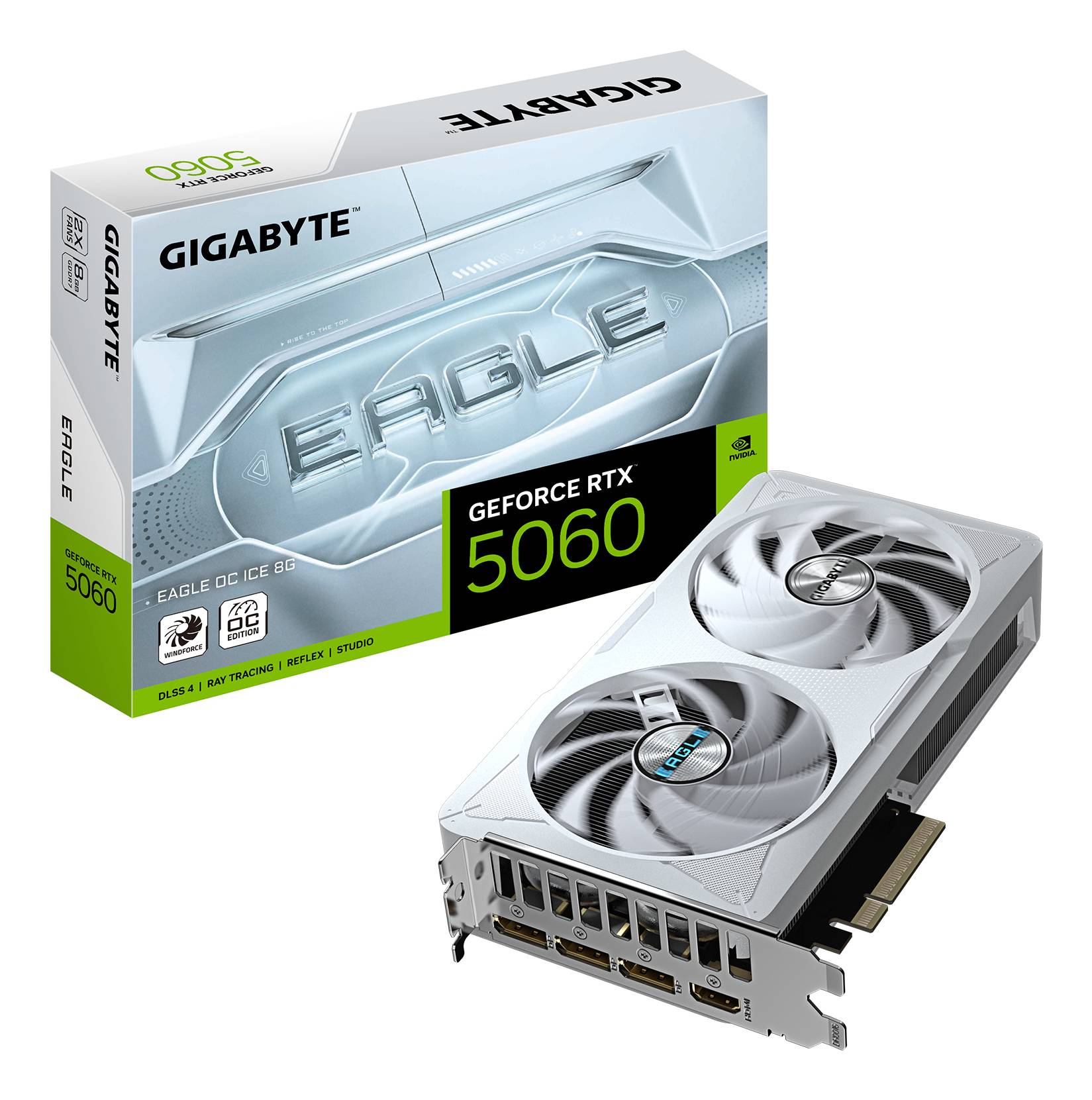 Gigabyte RTX5060 EAGLE OC ICE 8GB GDDR7 HDMI 3xDP