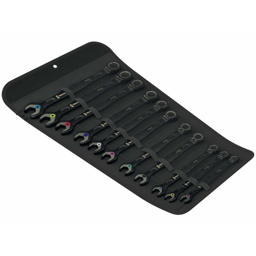 WERA Maul-Ringratschenschlüssel-Satz, 6000 Joker Black Edition 11 Set 1, 05020017001, 11-teilig WERA Maul-Ringratschenschlüssel-Satz, 6000 Joker Black Edition 11 Set 1, 05020017001, 11-teilig