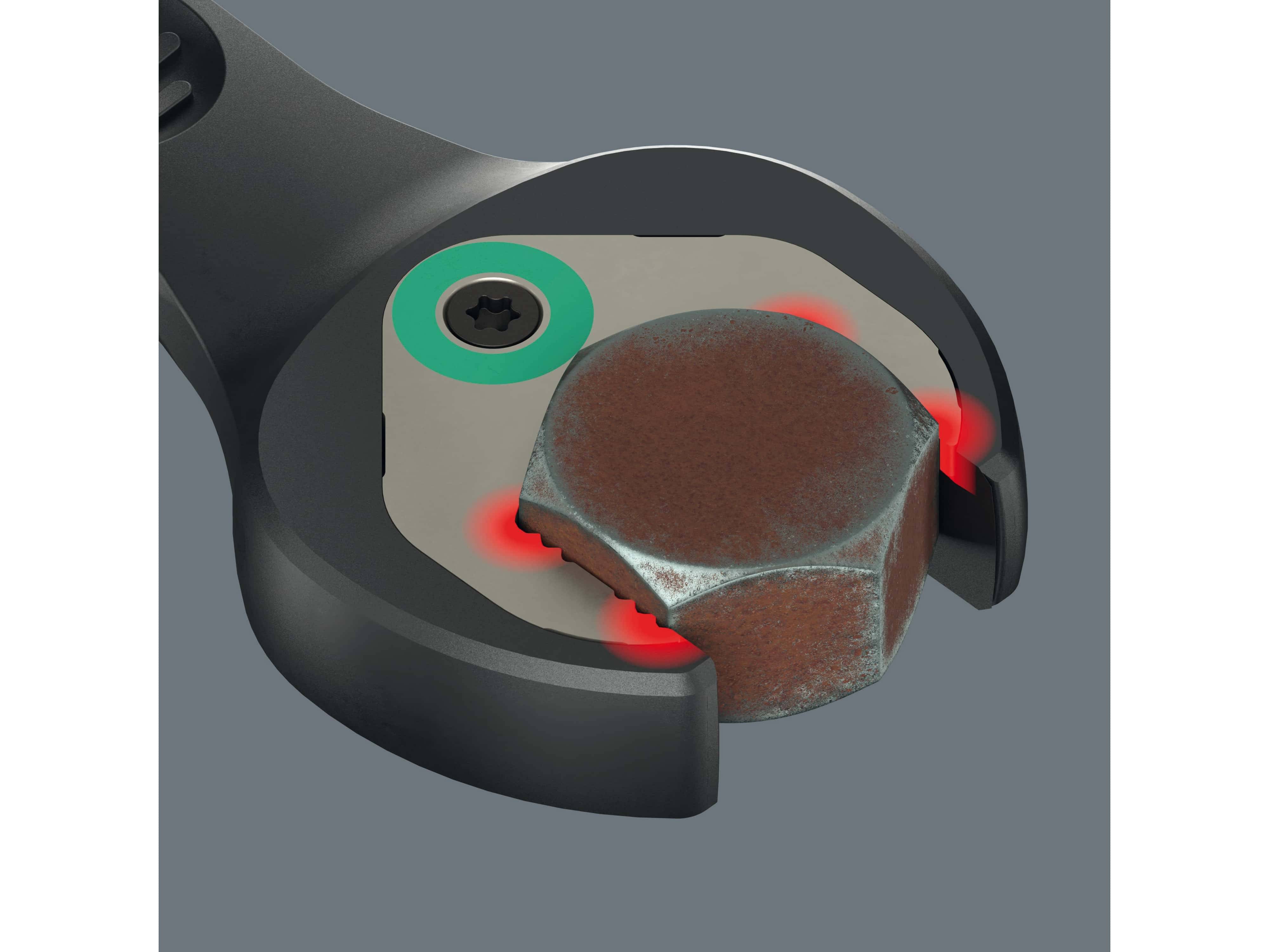 WERA Maul-Ringratschenschlüssel-Satz, 6000 Joker Black Edition 11 Set 1, 05020017001, 11-teilig