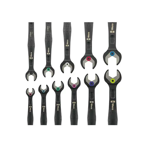 WERA Maul-Ringratschenschlüssel-Satz, 6000 Joker Black Edition 11 Set 1, 05020017001, 11-teilig WERA Maul-Ringratschenschlüssel-Satz, 6000 Joker Black Edition 11 Set 1, 05020017001, 11-teilig