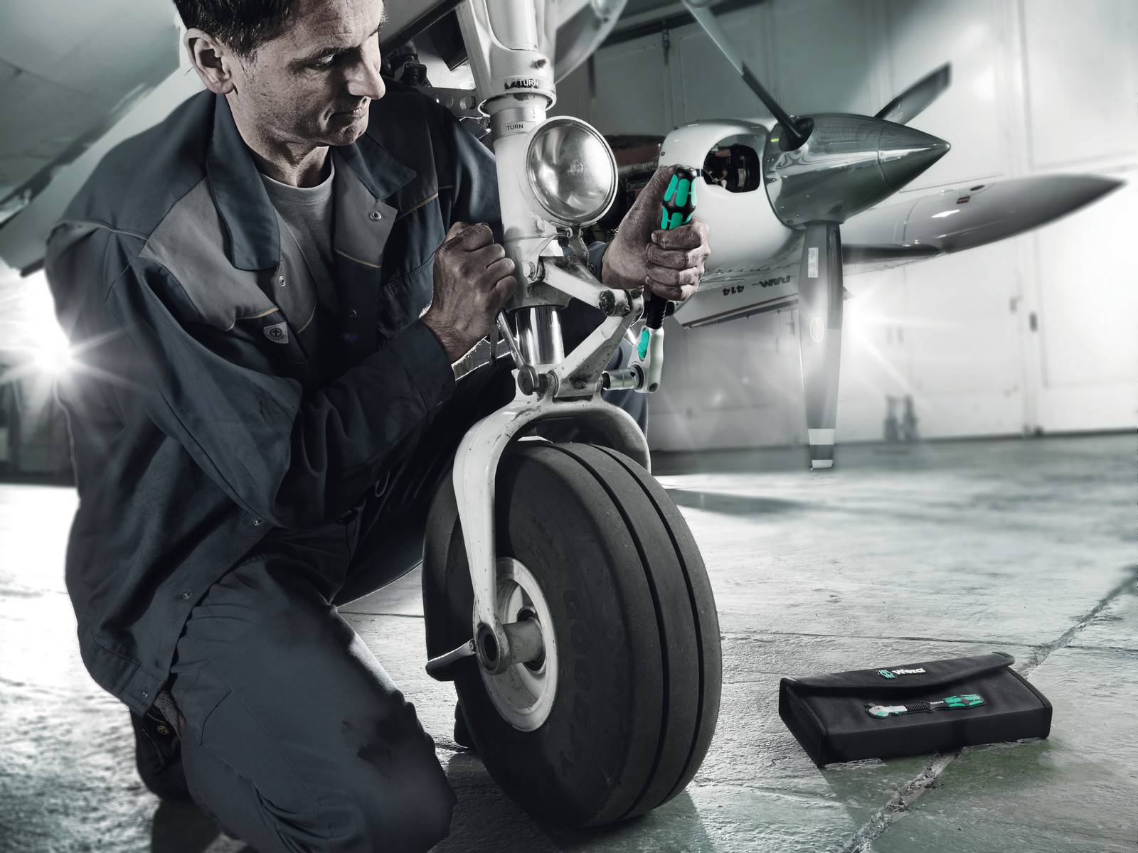 Wera 8000 A Black Edition Zyklop Speed-Knarre mit 3/8"-Antrieb