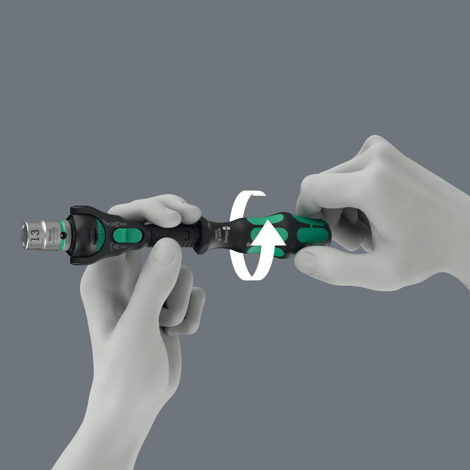Wera Werk Speed-Knarre 8000 B Black Edition