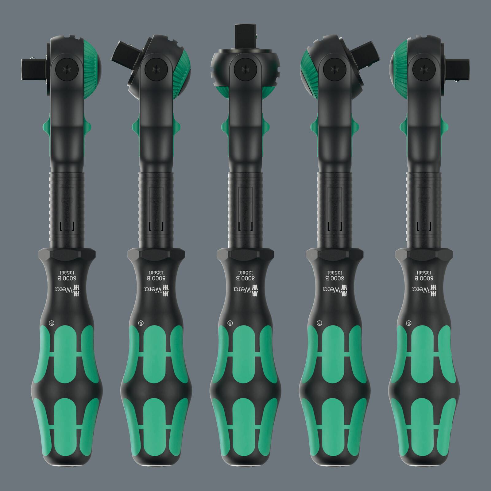 Wera 8000 A Black Edition Zyklop Speed-Knarre mit 3/8"-Antrieb