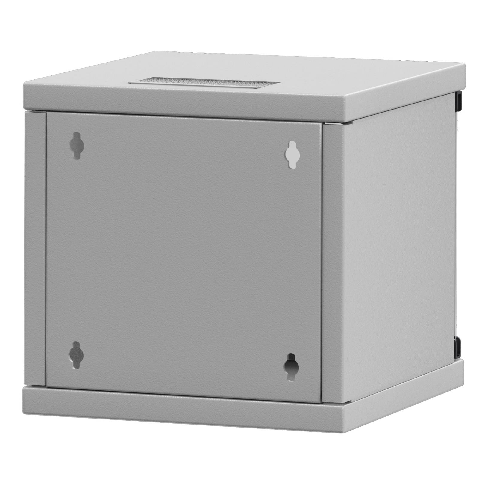 hb-digital Netzwerkschrank 10 Zoll 6HE Wandgehäuse (LxBxT) 330x312x300 mm hellgrau