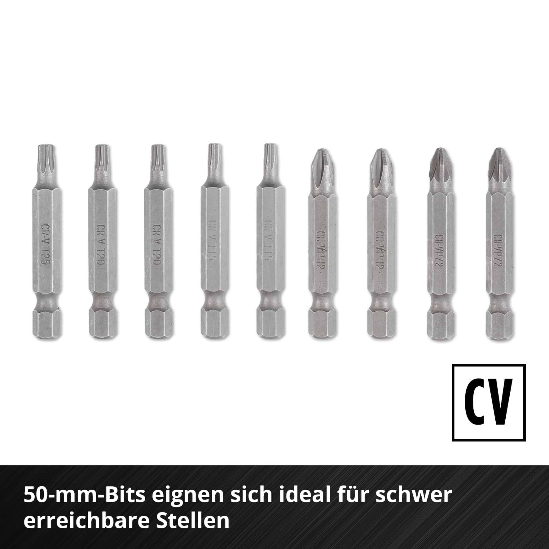 EINHELL Bit-Set, 108613, S-CASE, 28-teilig