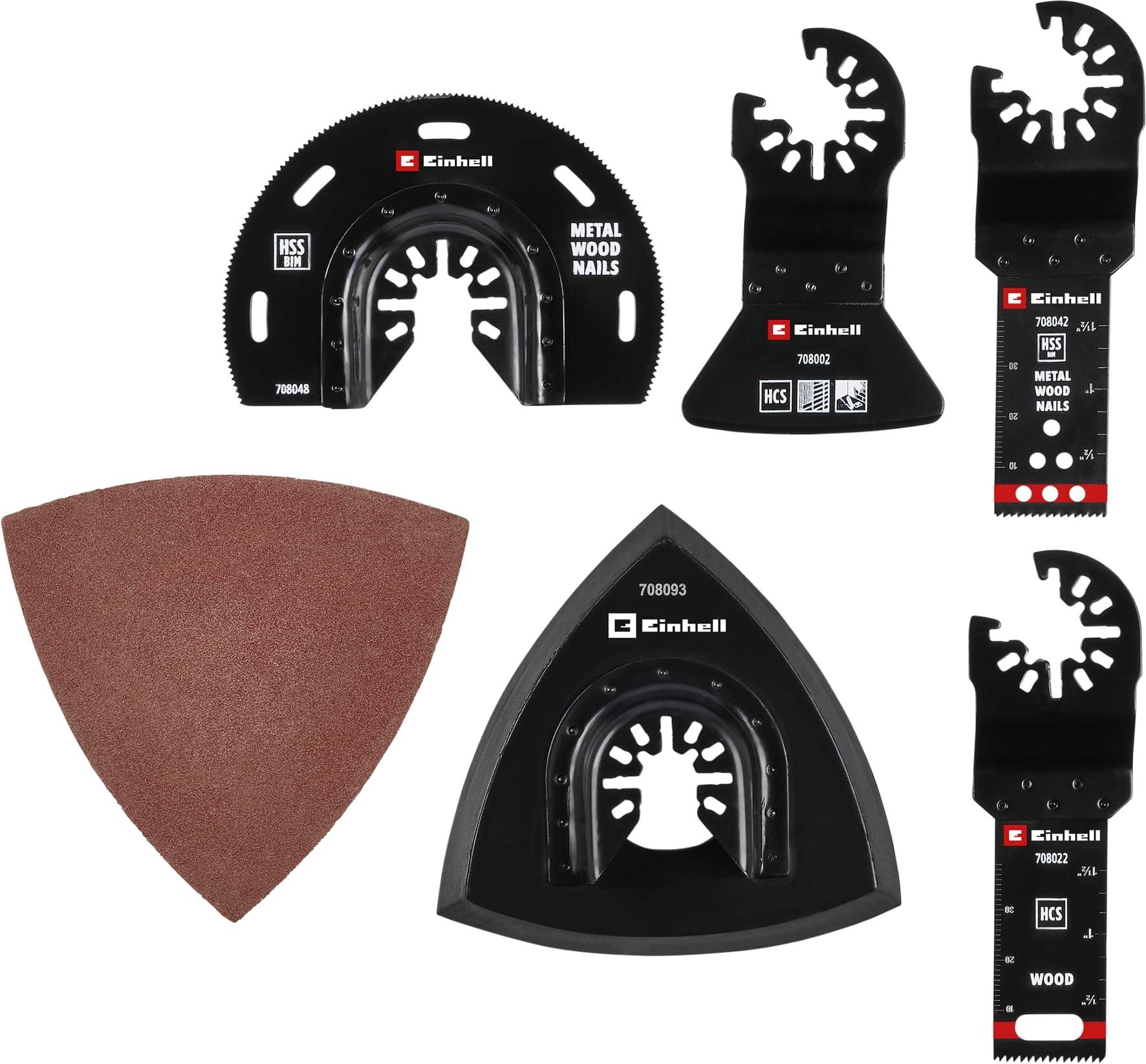 EINHELL Multi-Tool-Set, 708117, 17-teilig