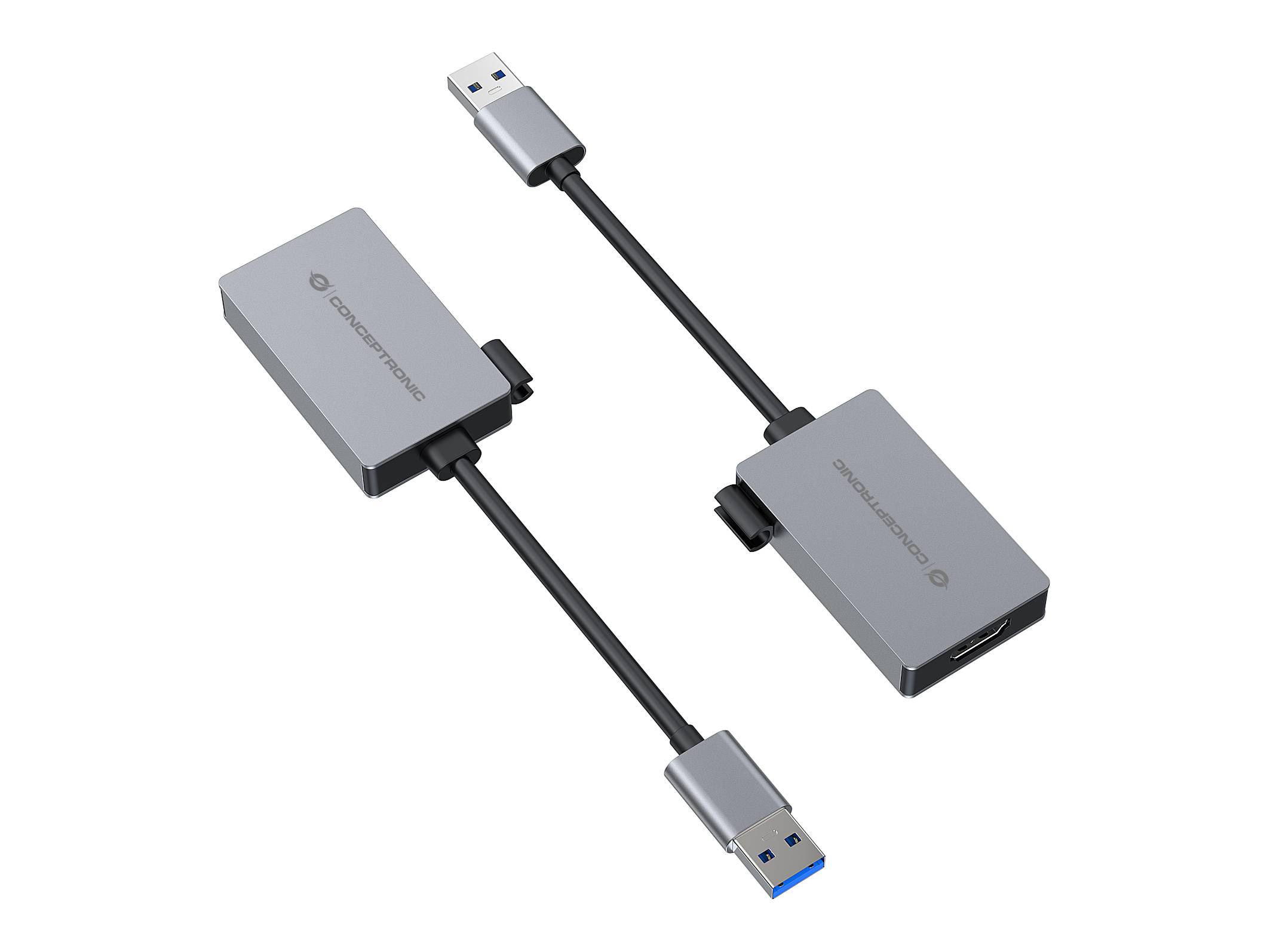 Conceptronic ABBY22G USB to HDMI 1.4 Adapter 1080P 60Hz - Adapter - Digital/Daten